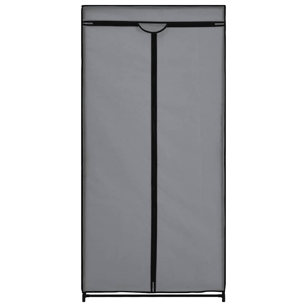 vidaXL Ντουλάπα Γκρι 75x50x160 εκ.