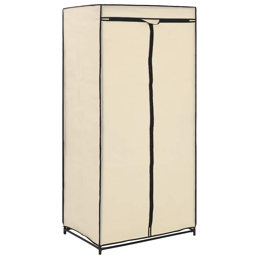 vidaXL Ντουλάπες 2 τεμ. Κρεμ 75x50x160 εκ.