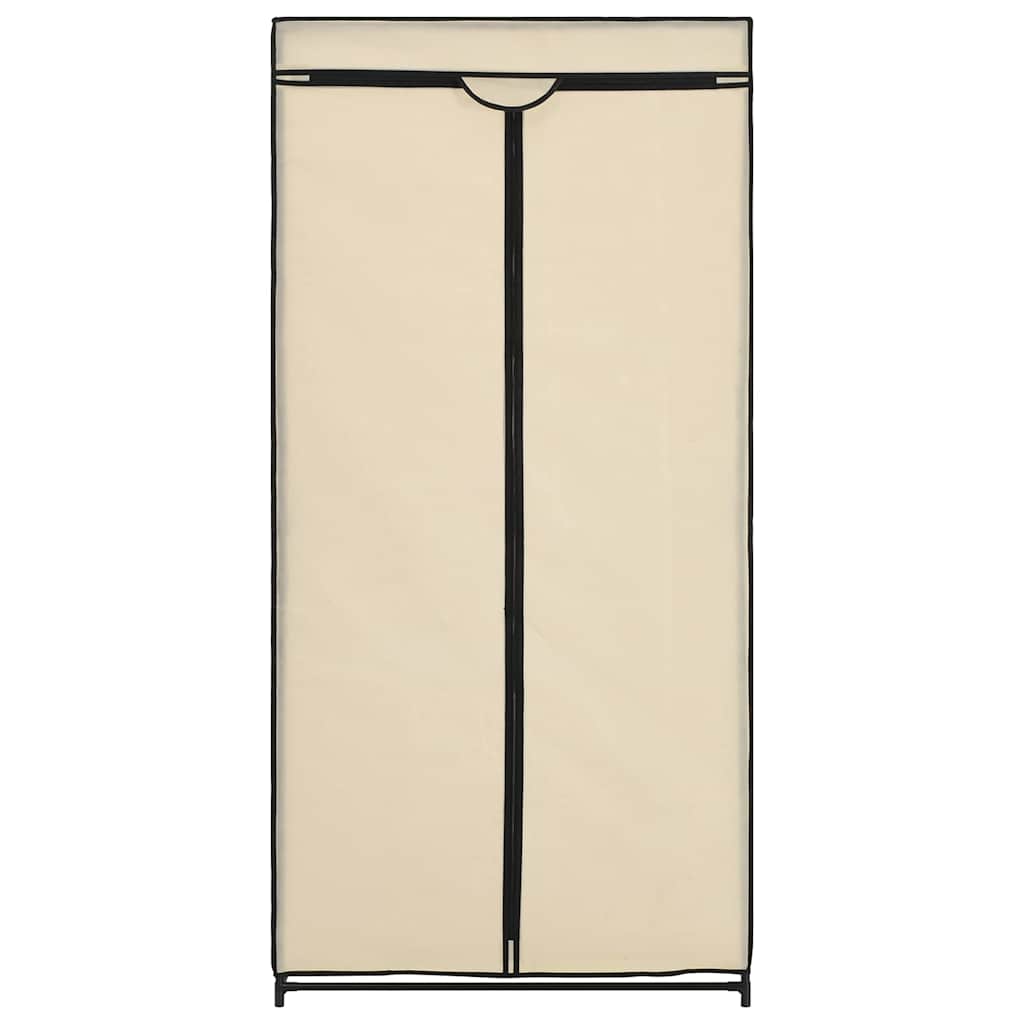 vidaXL Ντουλάπες 2 τεμ. Κρεμ 75x50x160 εκ.