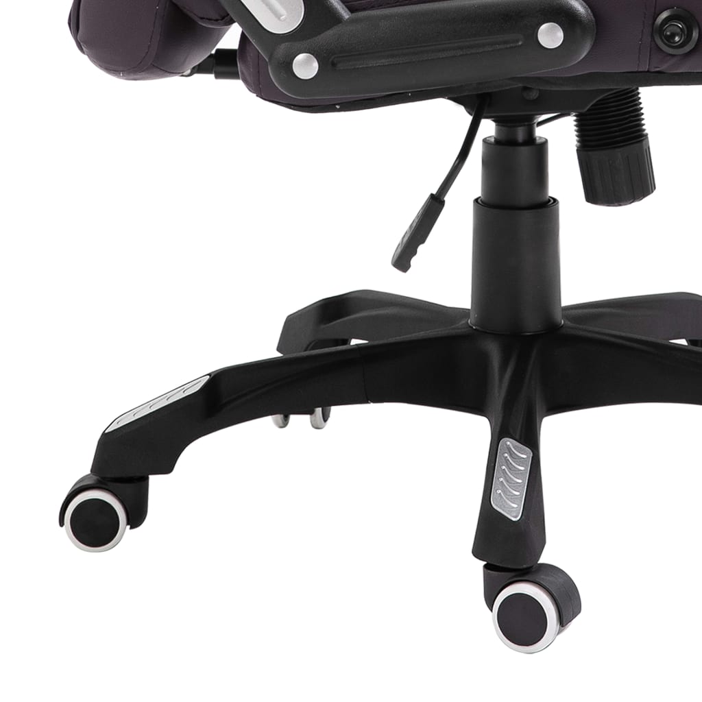 vidaXL Πολυθρόνα Γραφείου Καφέ από Συνθετικό Δέρμα