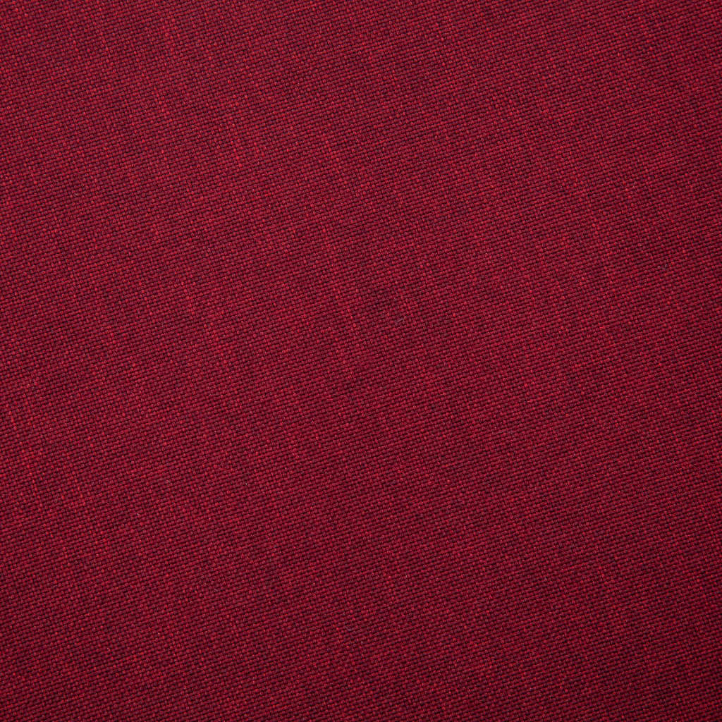 vidaXL Καναπές Διθέσιος Μπορντό Υφασμάτινος