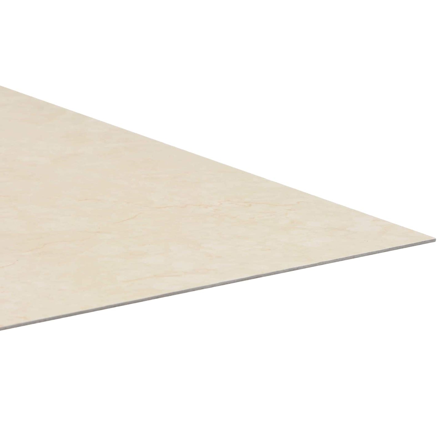 vidaXL Πλάκες Δαπέδου 5,11 τ.μ. 55 pcs PVC Σκούρο Μπεζ