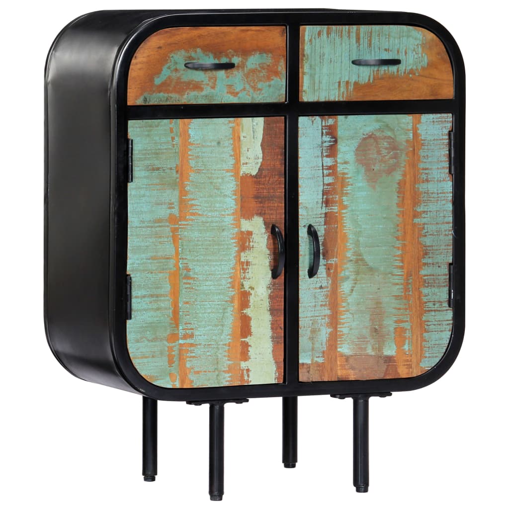 vidaXL Μπουφές Ψηλός 60 x 30 x 75 εκ. από Μασίφ Ανακυκλωμένο Ξύλο