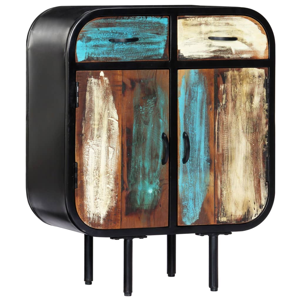 vidaXL Μπουφές Ψηλός 60 x 30 x 75 εκ. από Μασίφ Ανακυκλωμένο Ξύλο