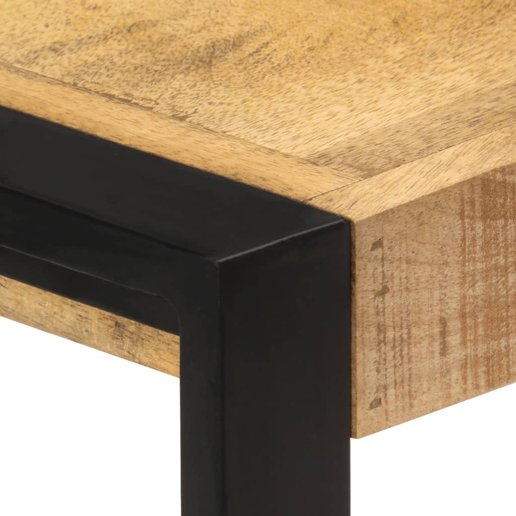 vidaXL Βοηθητικό Ντουλάπι 120 x 30 x 75 εκ. από Μασίφ Ξύλο Μάνγκο