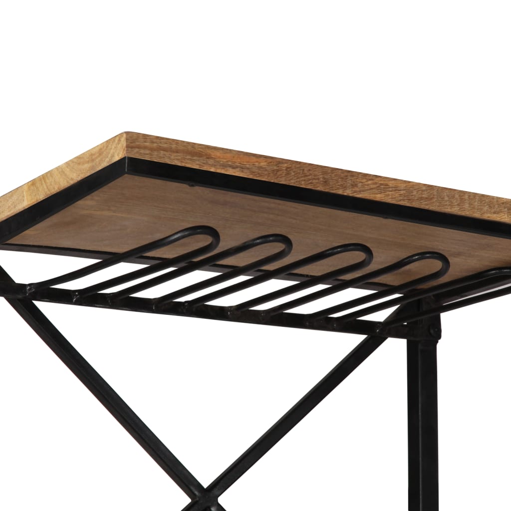 vidaXL Κάβα Κρασιών με Όψη Τρακτέρ 49x31x172 εκ. από Μασίφ Ξύλο Μάνγκο