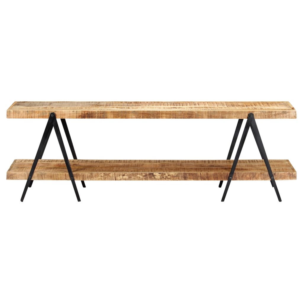 vidaXL Έπιπλο Τηλεόρασης 160 x 40 x 50 εκ. από Μασίφ Ξύλο Μάνγκο
