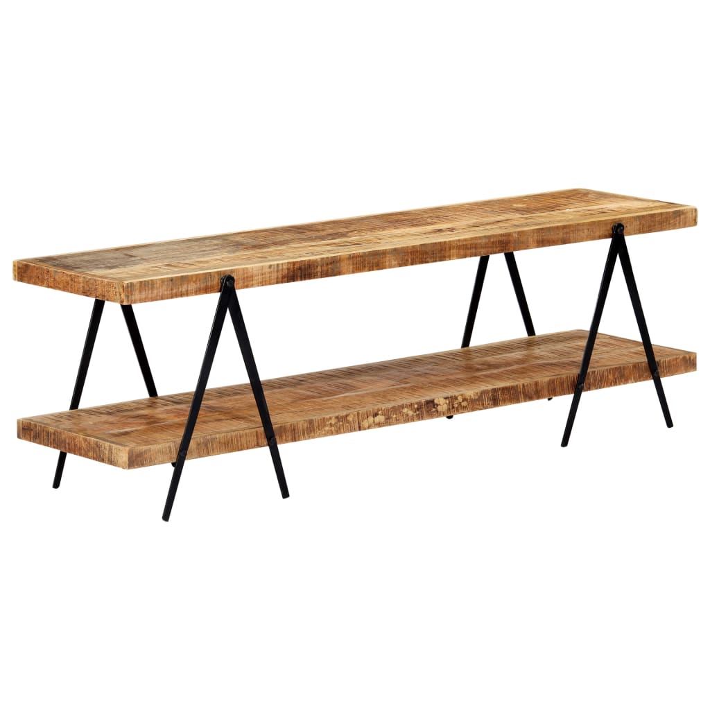 vidaXL Έπιπλο Τηλεόρασης 160 x 40 x 50 εκ. από Μασίφ Ξύλο Μάνγκο