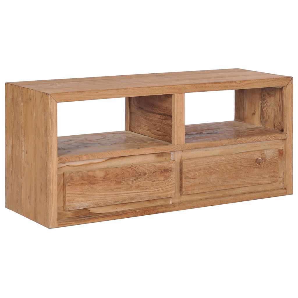 vidaXL Έπιπλο Τηλεόρασης 90 x 30 x 40 εκ. από Μασίφ Ξύλο Teak