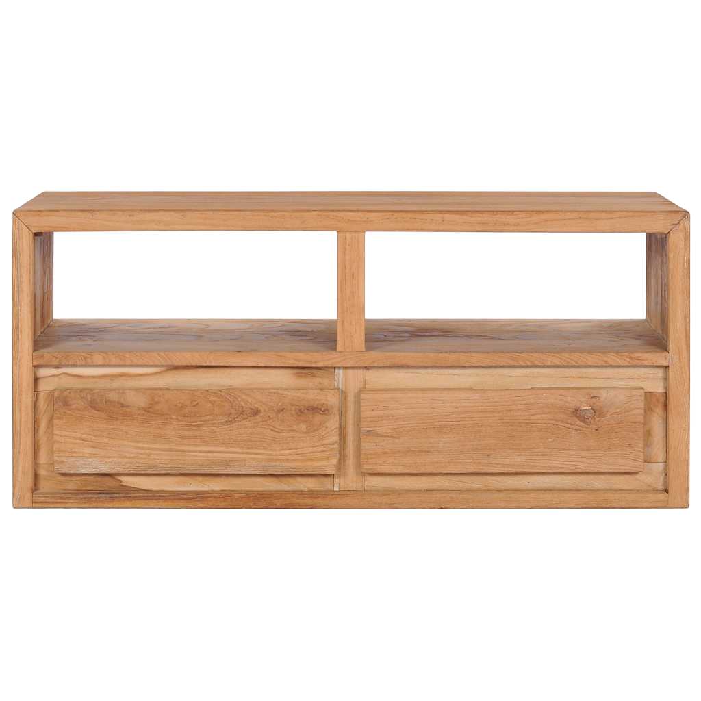 vidaXL Έπιπλο Τηλεόρασης 90 x 30 x 40 εκ. από Μασίφ Ξύλο Teak