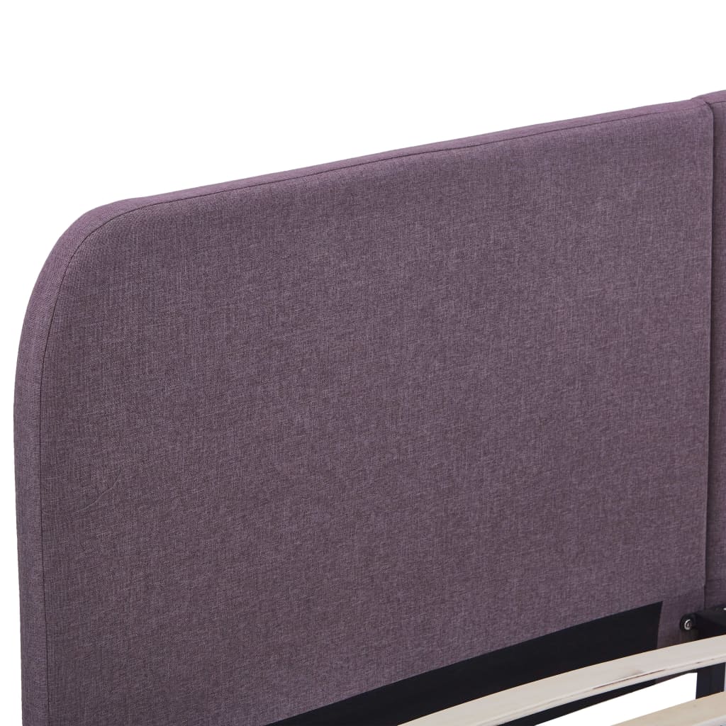vidaXL Πλαίσιο Κρεβατιού Χρώμα Taupe 180 x 200 εκ. Υφασμάτινο