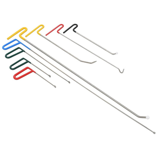 vidaXL Σετ Επισκευής Βαθουλωμάτων Χωρίς Βαφή 8 τεμ. Ανοξειδ. Ατσάλι