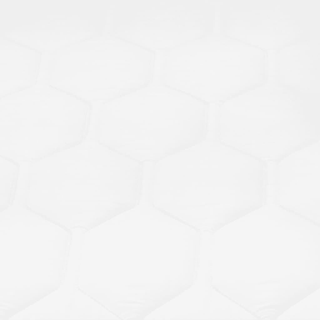 vidaXL Στρώμα με 7 Ζώνες Ανεξάρτητα Ελατήρια 100x200 εκ. / 20 εκ. H2