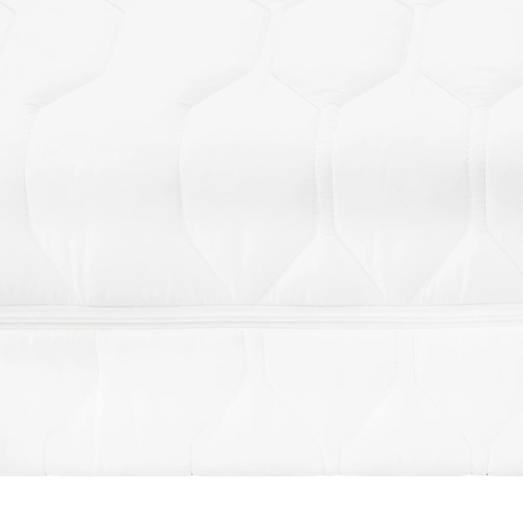 vidaXL Στρώμα με 7 Ζώνες Ανεξάρτητα Ελατήρια 90x200 εκ. / 20 εκ. H3