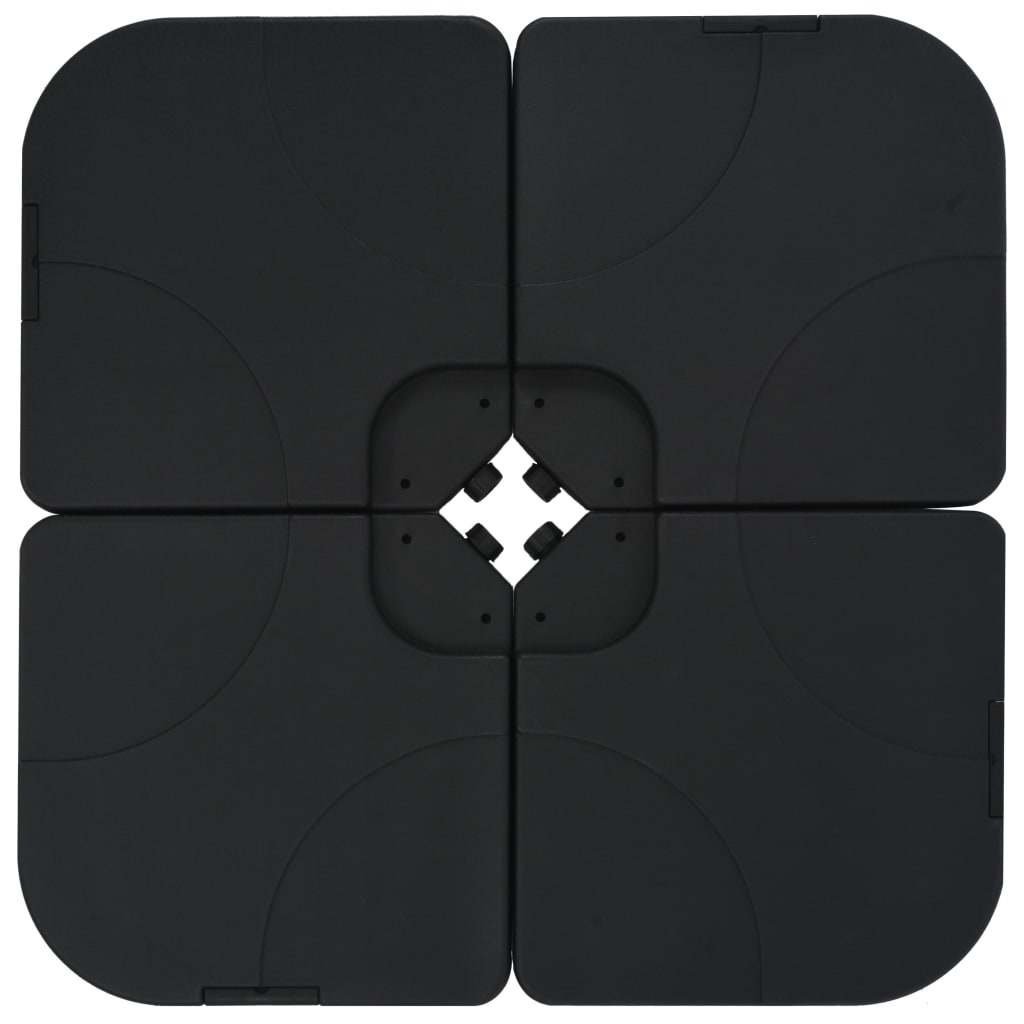 vidaXL Ομπρέλα Κήπου Πράσινη με Φορητή Βάση