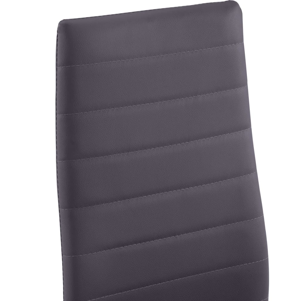 vidaXL Σετ Τραπεζαρίας Πέντε Τεμαχίων Γκρι