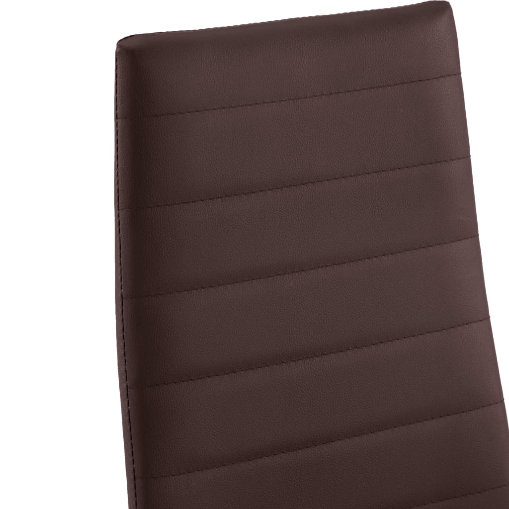 vidaXL Σετ Τραπεζαρίας Πέντε Τεμαχίων Καφέ