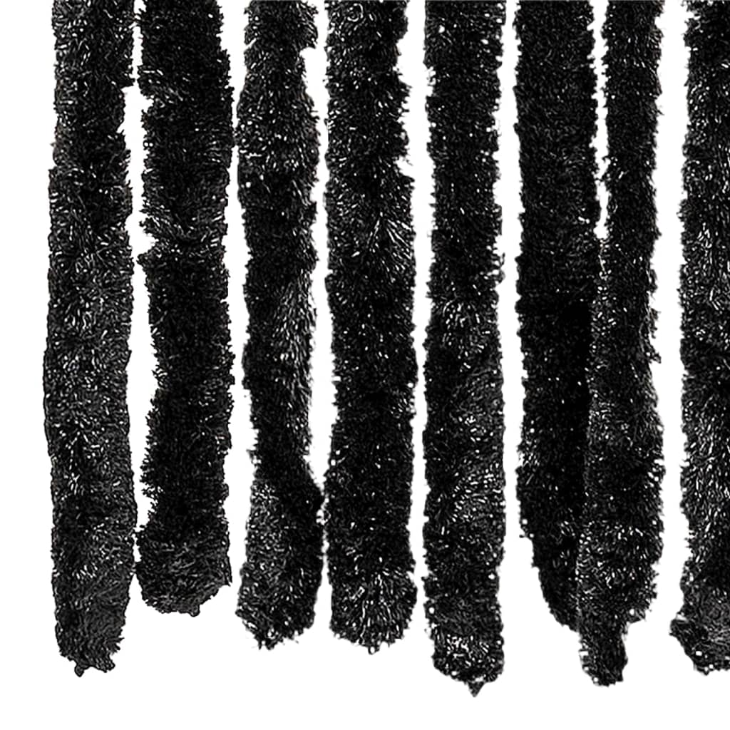 vidaXL Σήτα - Κουρτίνα Πόρτας Ανθρακί 100 x 220 εκ. από Σενίλ