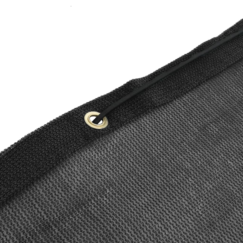 vidaXL Δίχτυ για Τρέιλερ Μαύρο 2 x 3 μ. από HDPE