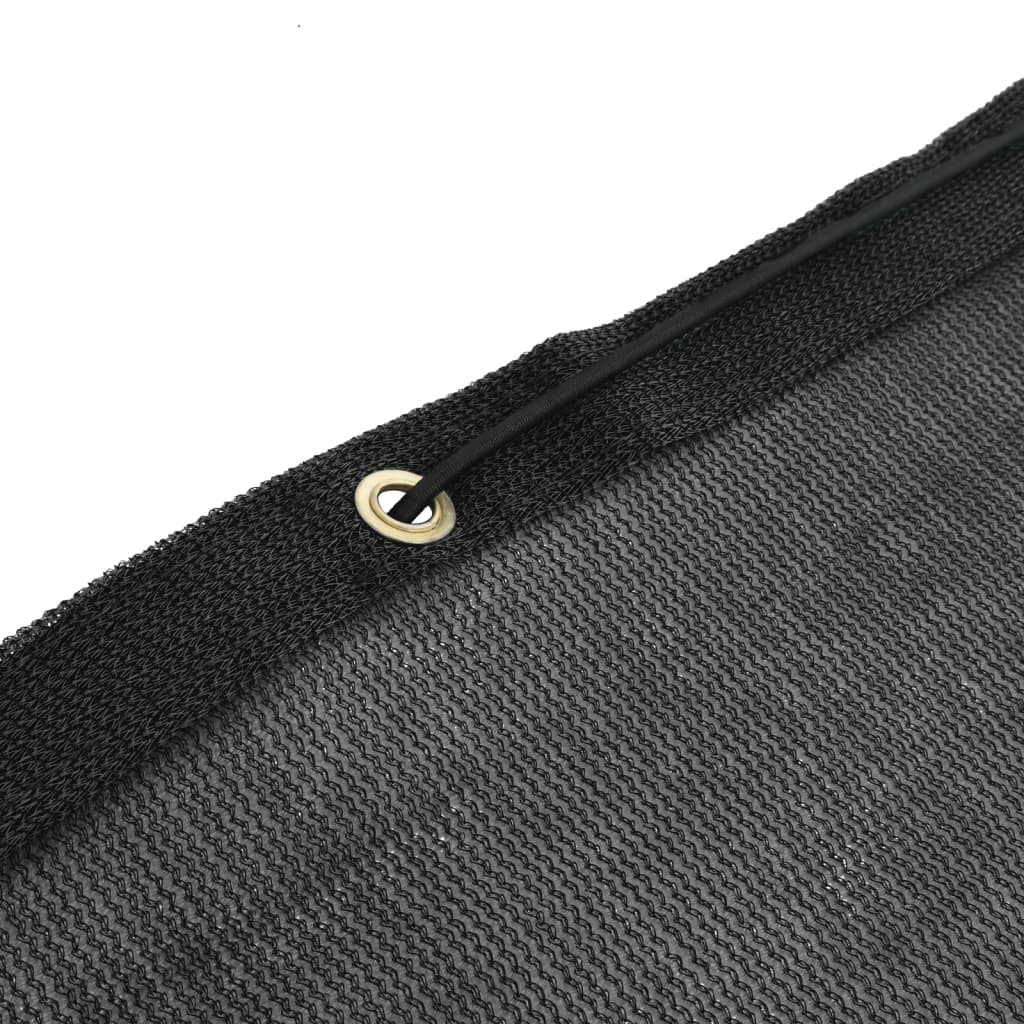 vidaXL Δίχτυ Συγκράτησης Φορτίου Μαύρο 3,5 x 5 μ. από HDPE