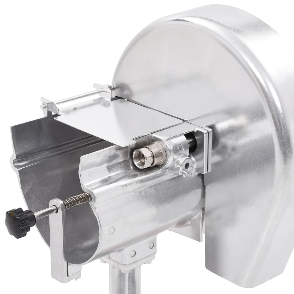 vidaXL Κόφτης Λαχανικών Χειροκίνητος Ασημί 22 x 44,5 εκ. Αλουμινίου