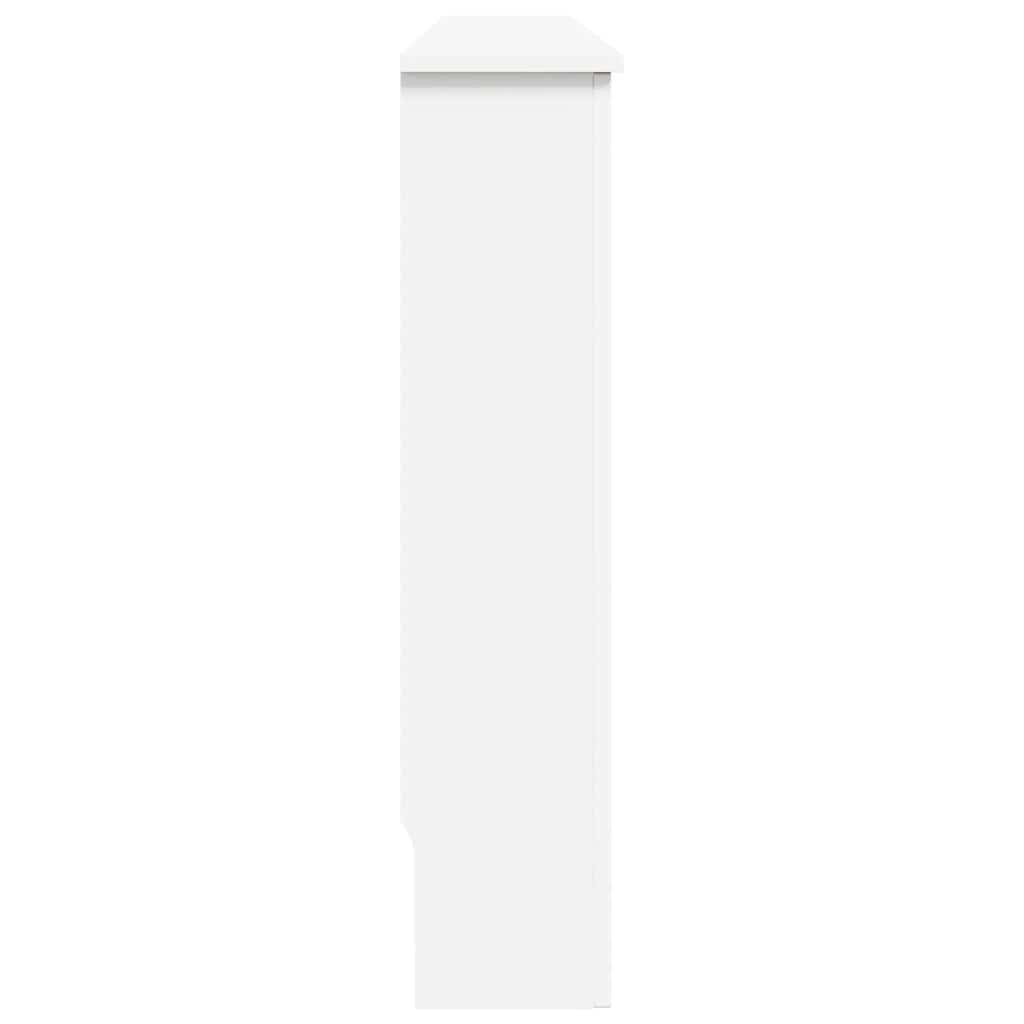 vidaXL Κάλυμμα Καλοριφέρ Λευκό 172 x 19 x 81,5 εκ. από MDF