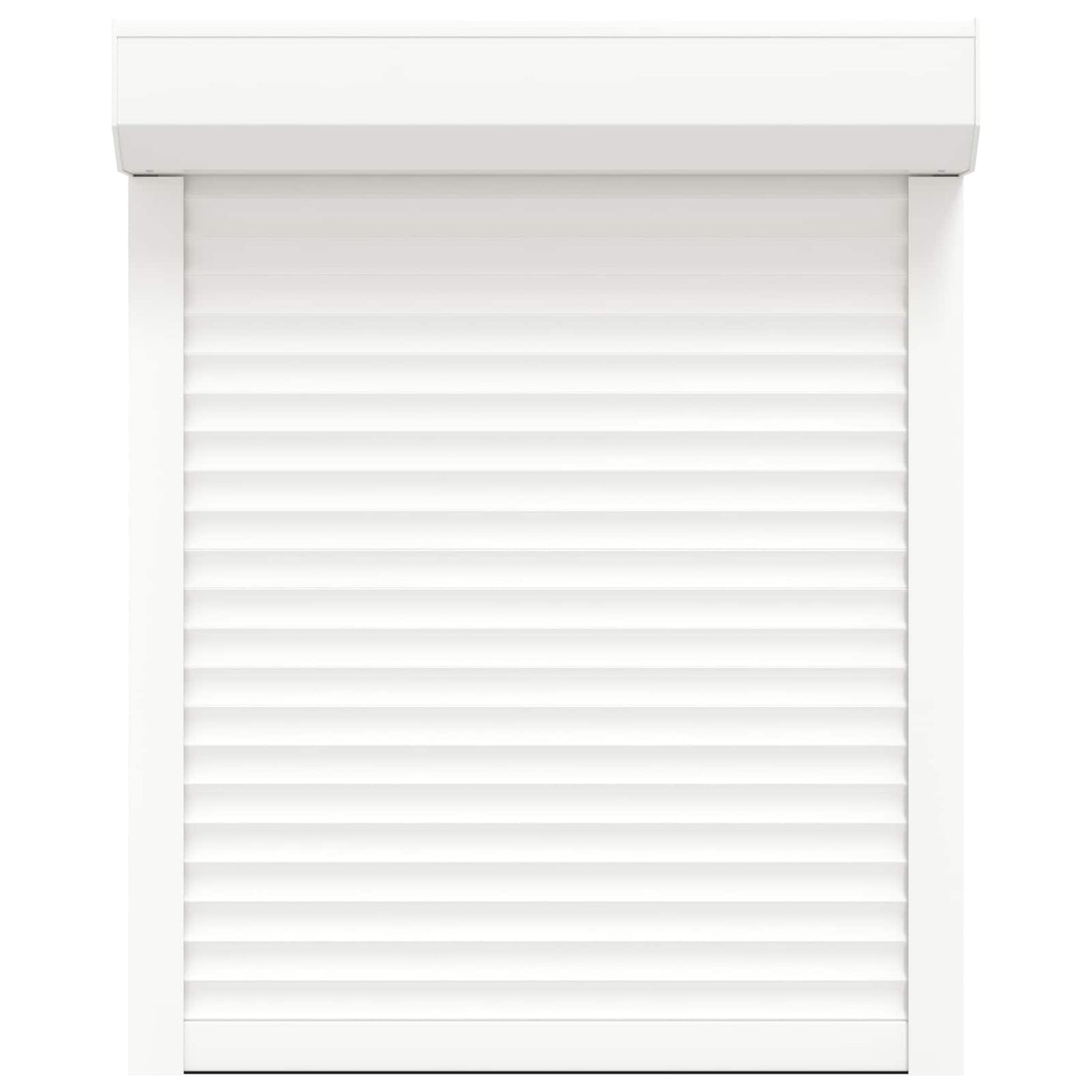 vidaXL Ρολό εισόδου Λευκός 80 x 100 cm Αλουμίνιο και Πολυουρεθάνη