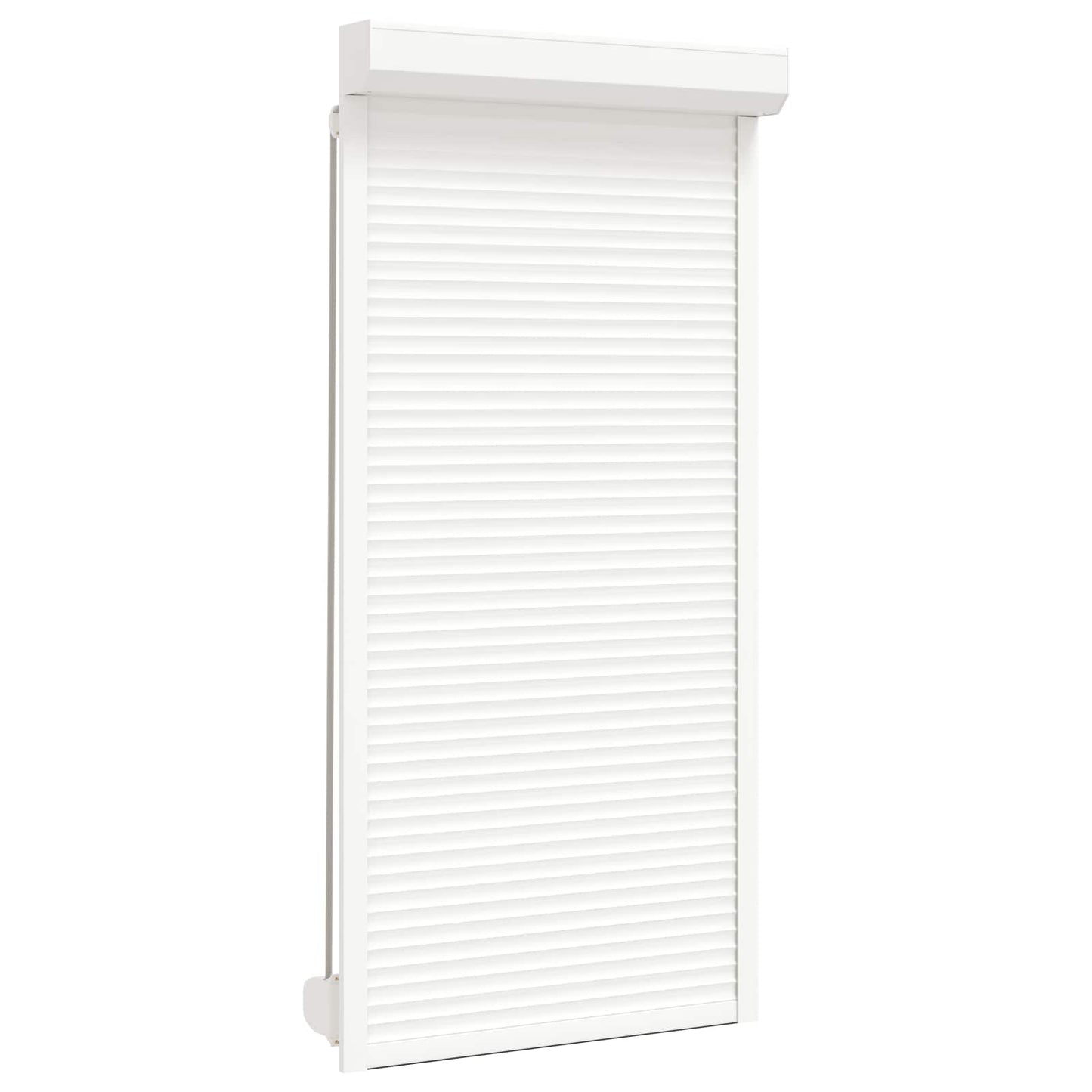 vidaXL Ρολό εισόδου Λευκός 100 x 210 cm Αλουμίνιο και Πολυουρεθάνη