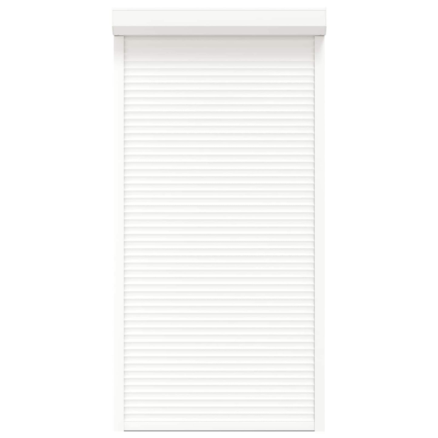 vidaXL Ρολό εισόδου Λευκός 110 x 220 cm Αλουμίνιο και Πολυουρεθάνη