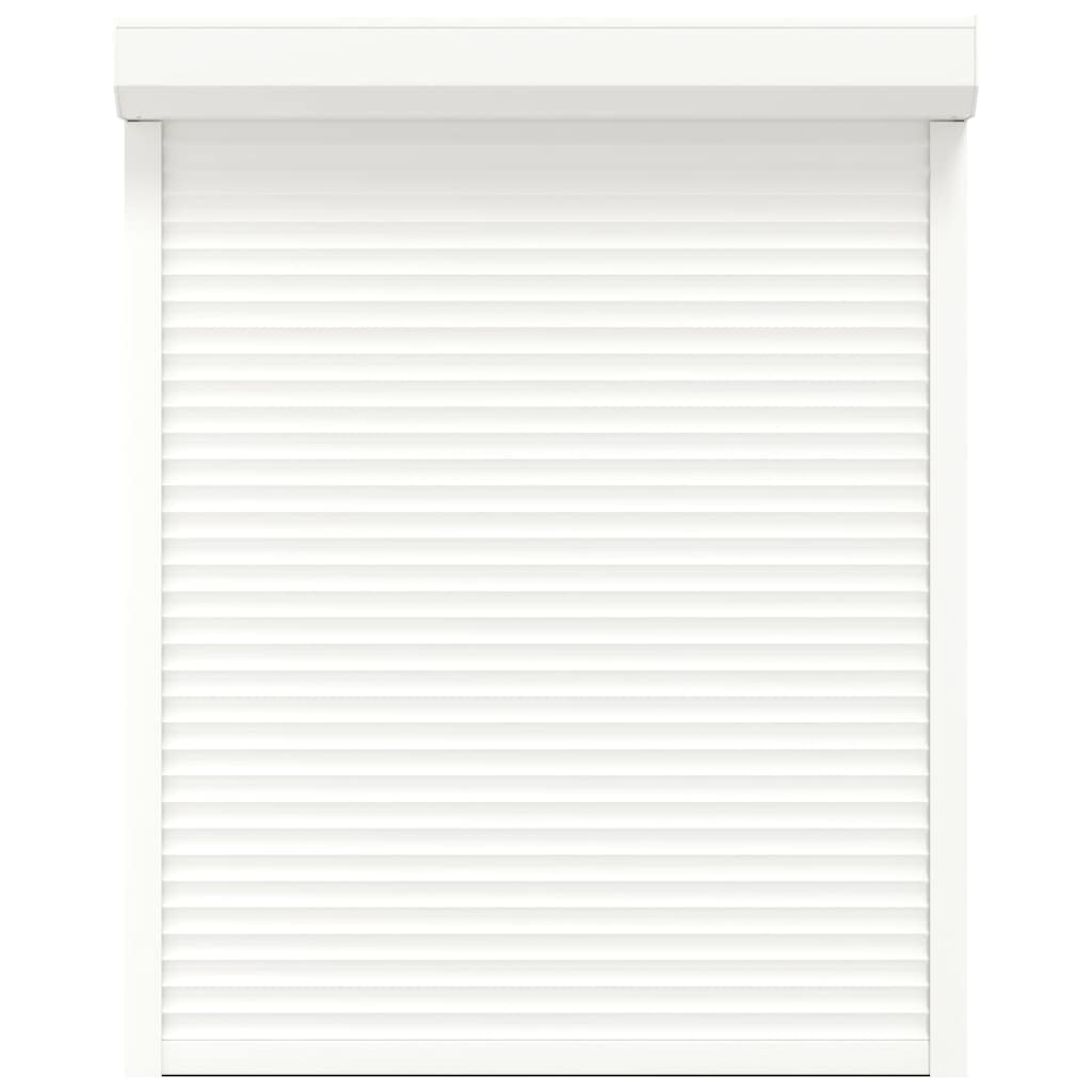 vidaXL Παντζούρι Ρολό Λευκό 120 x 150 εκ. από Αλουμίνιο