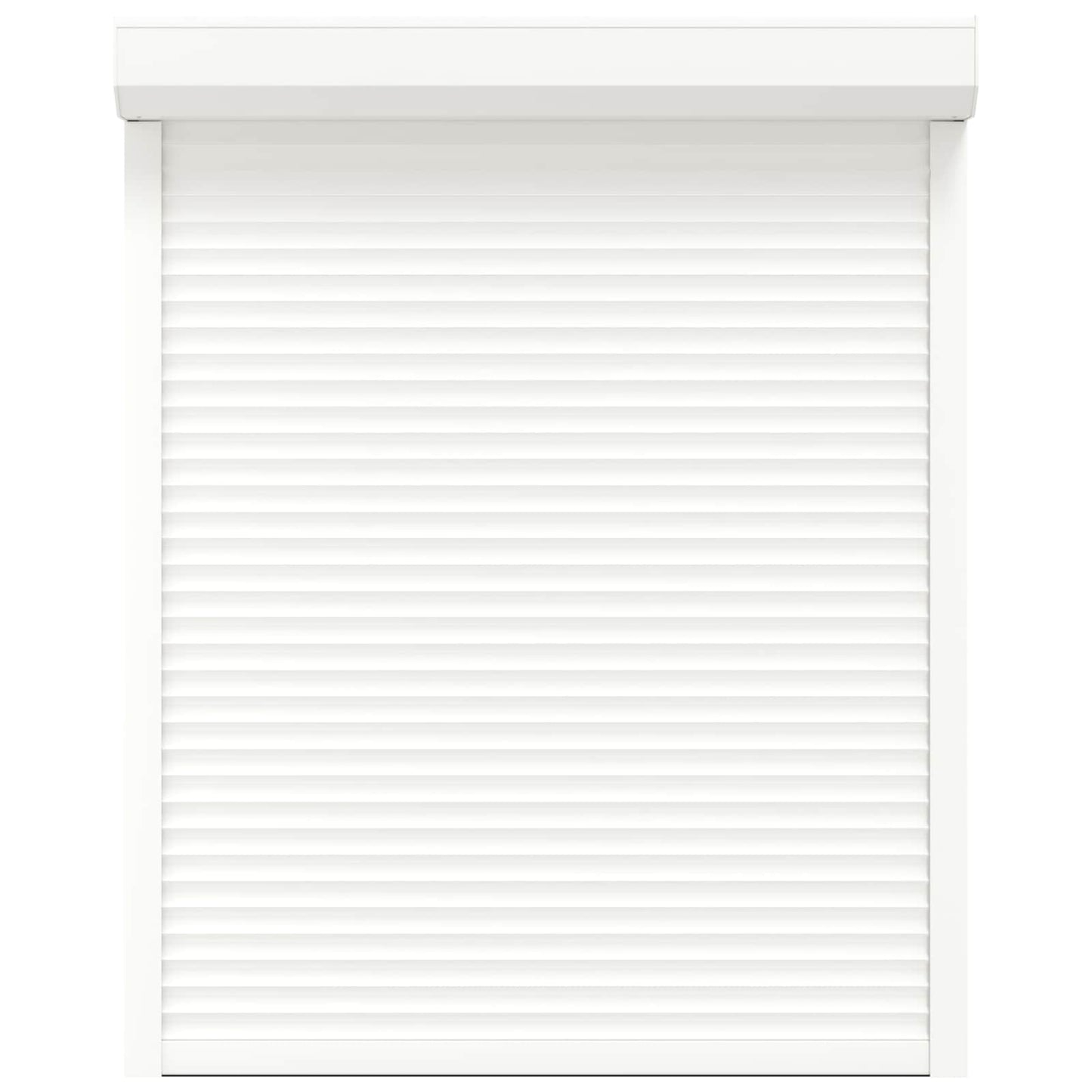 vidaXL Ρολό εισόδου Λευκός 120 x 150 cm Αλουμίνιο και Πολυουρεθάνη