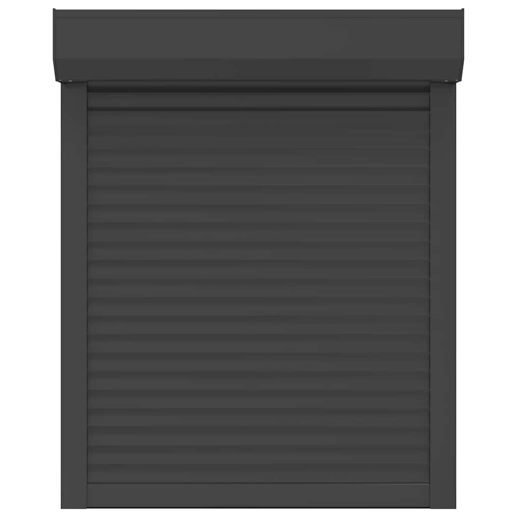 vidaXL Παντζούρι Ρολό Λευκό 80 x 100 εκ. από Αλουμίνιο