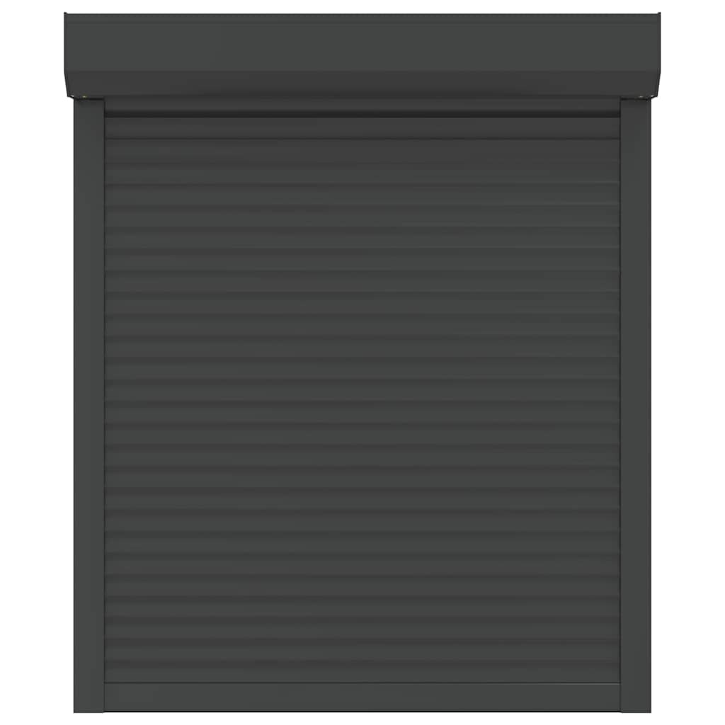 vidaXL Παντζούρι Ρολό Λευκό 100 x 100 εκ. από Αλουμίνιο