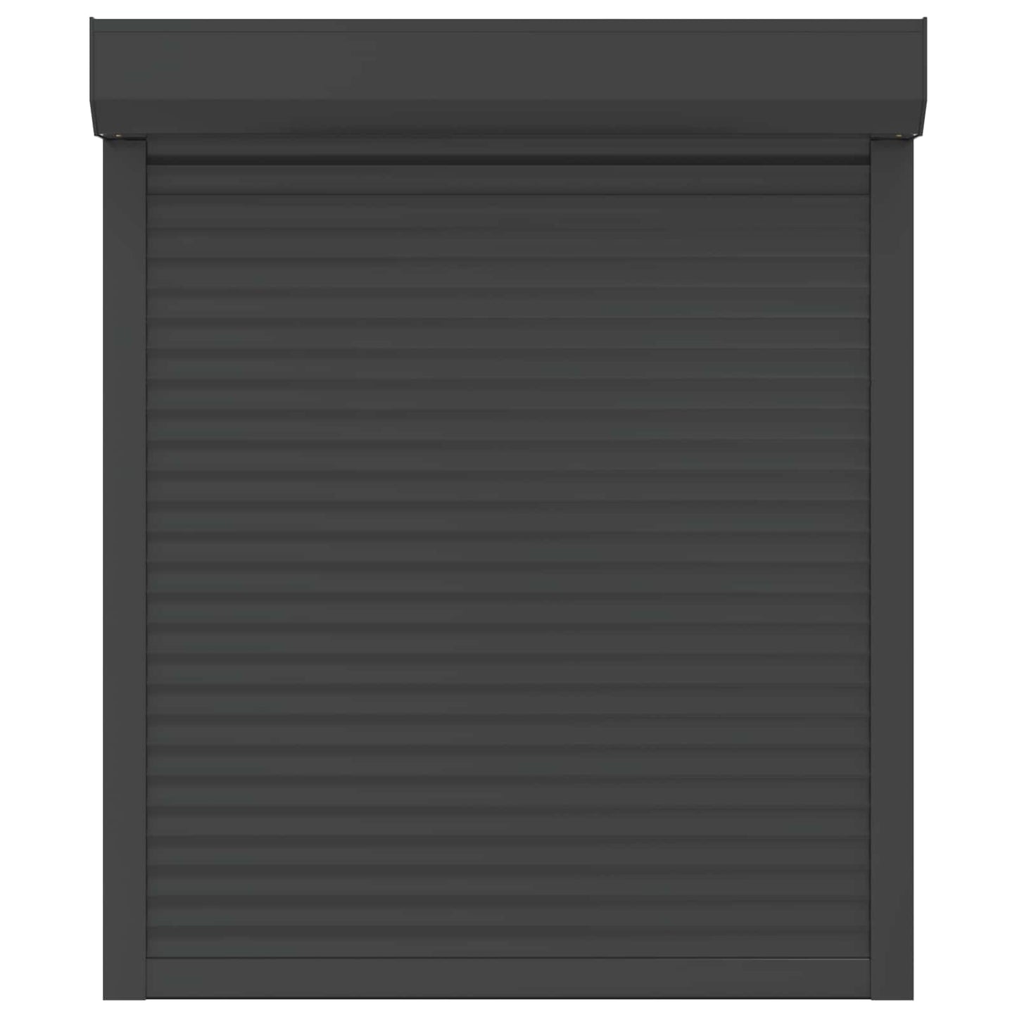vidaXL Ρολό εισόδου Ανθρακί 100 x 120 cm Αλουμίνιο και Πολυουρεθάνη