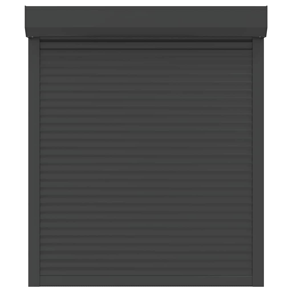 vidaXL Παντζούρι Ρολό Λευκό 110 x 130 εκ. από Αλουμίνιο