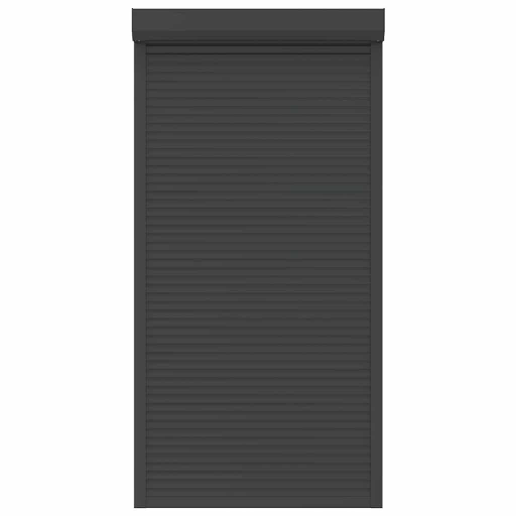 vidaXL Παντζούρι Ρολό Λευκό 110 x 220 εκ. από Αλουμίνιο