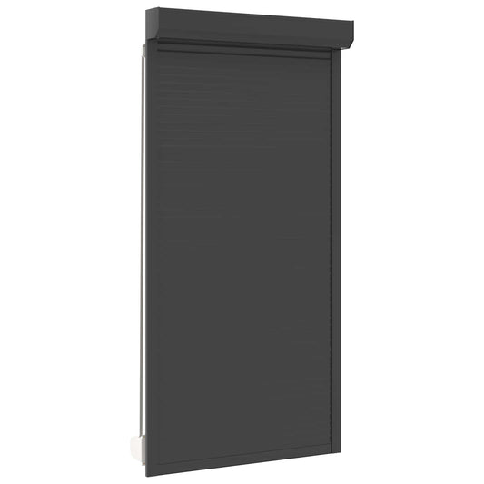 vidaXL Ρολό εισόδου Ανθρακί 110 x 220 cm Αλουμίνιο και Πολυουρεθάνη