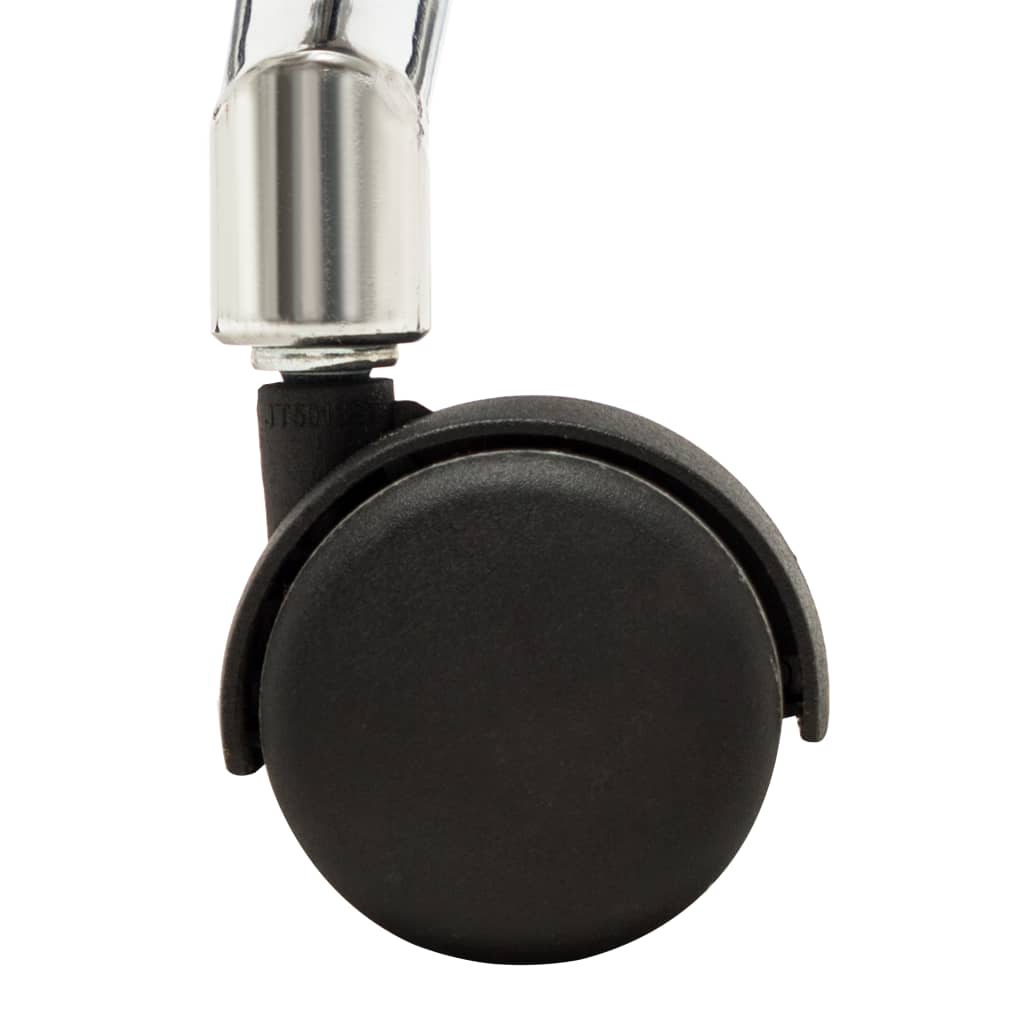 vidaXL Καρέκλα Γραφείου Κρεμ από Λυγισμένο Ξύλο και Συνθετικό Δέρμα