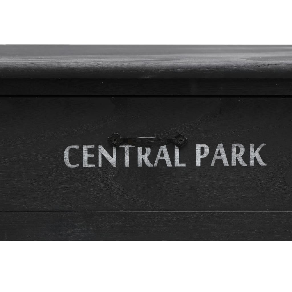 vidaXL Τραπεζάκι Σαλονιού Μαύρο 100 x 50 x 45 εκ. Ξύλινο