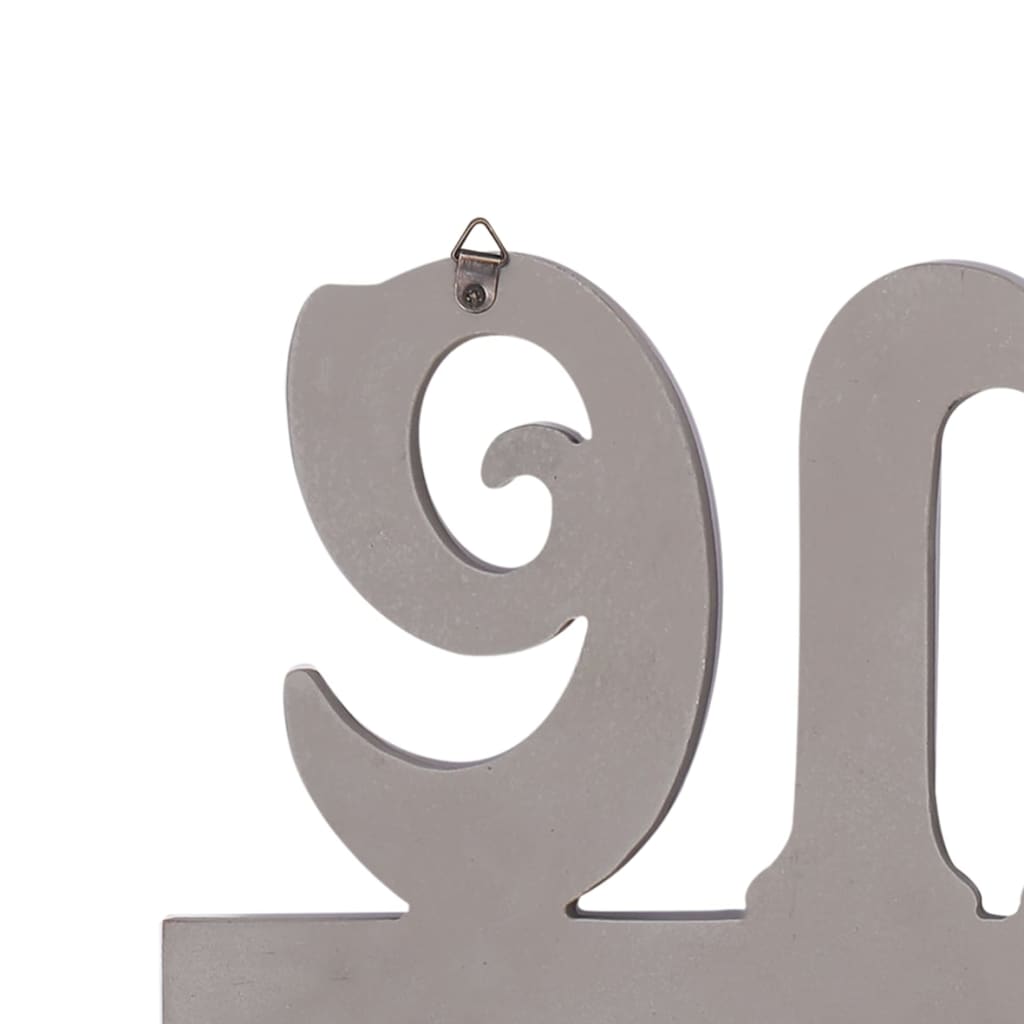 vidaXL Κρεμάστρα Τοίχου «HOME» 50 x 23 εκ.