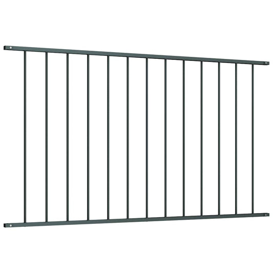 vidaXL Πάνελ Περίφραξης Ατσάλι με Ηλεκτροστατική Βαφή 1,63x0,75 μ. Ανθρακί