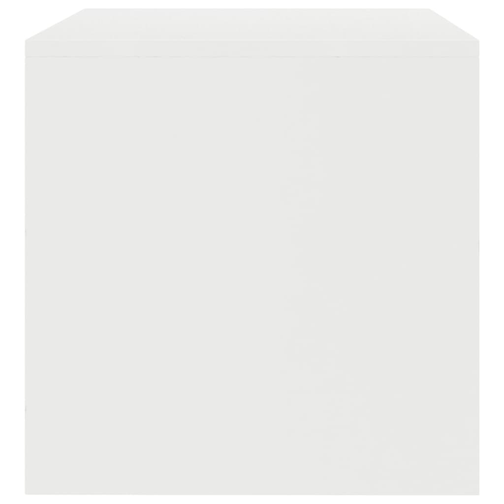 vidaXL Έπιπλο Τηλεόρασης Λευκό 100 x 40 x 40 εκ. από Επεξ. Ξύλο