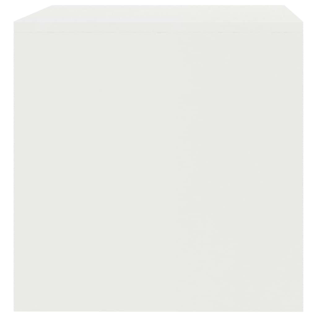 vidaXL Έπιπλο Τηλεόρασης Λευκό 80 x 40 x 40 εκ. από Επεξ. Ξύλο