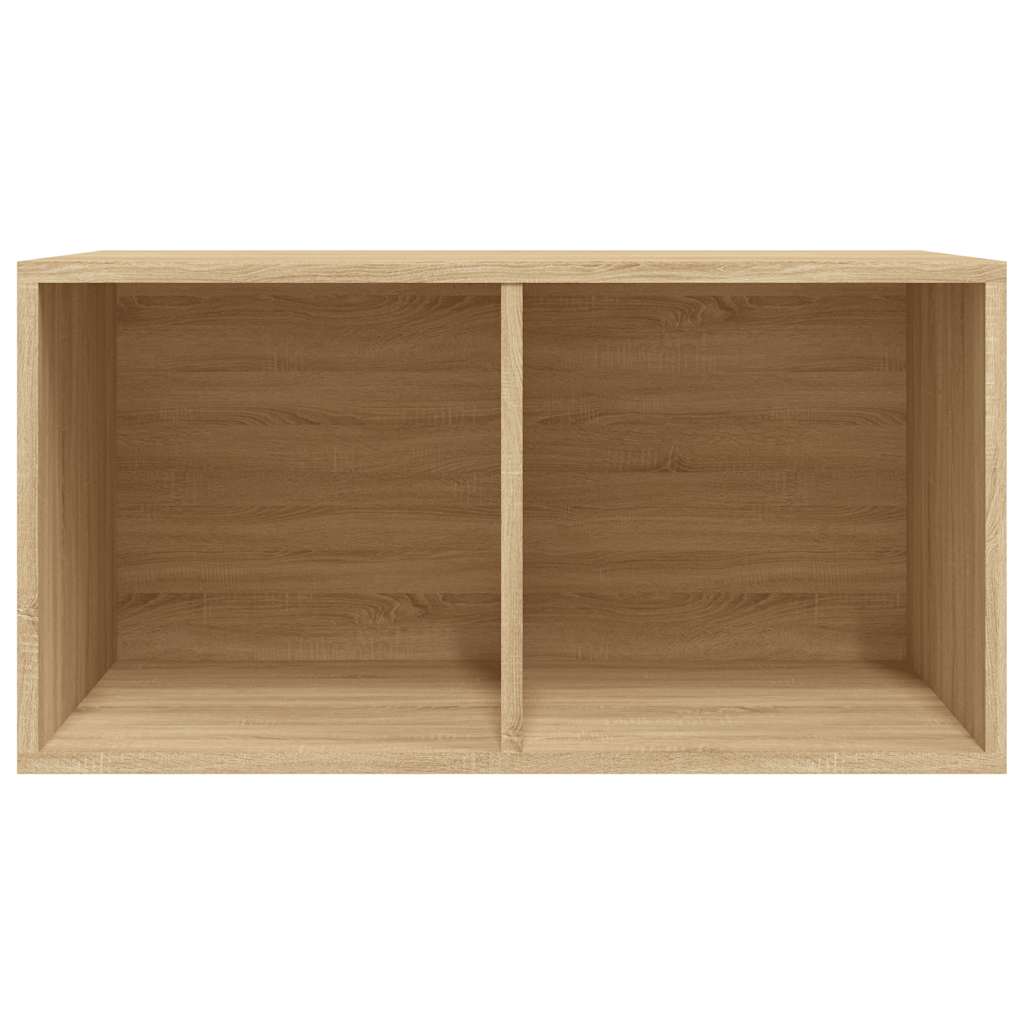vidaXL Έπιπλο Δίσκων Βινυλίου Sonoma Δρυς 71x34x36 εκ. Επεξεργ. Ξύλο