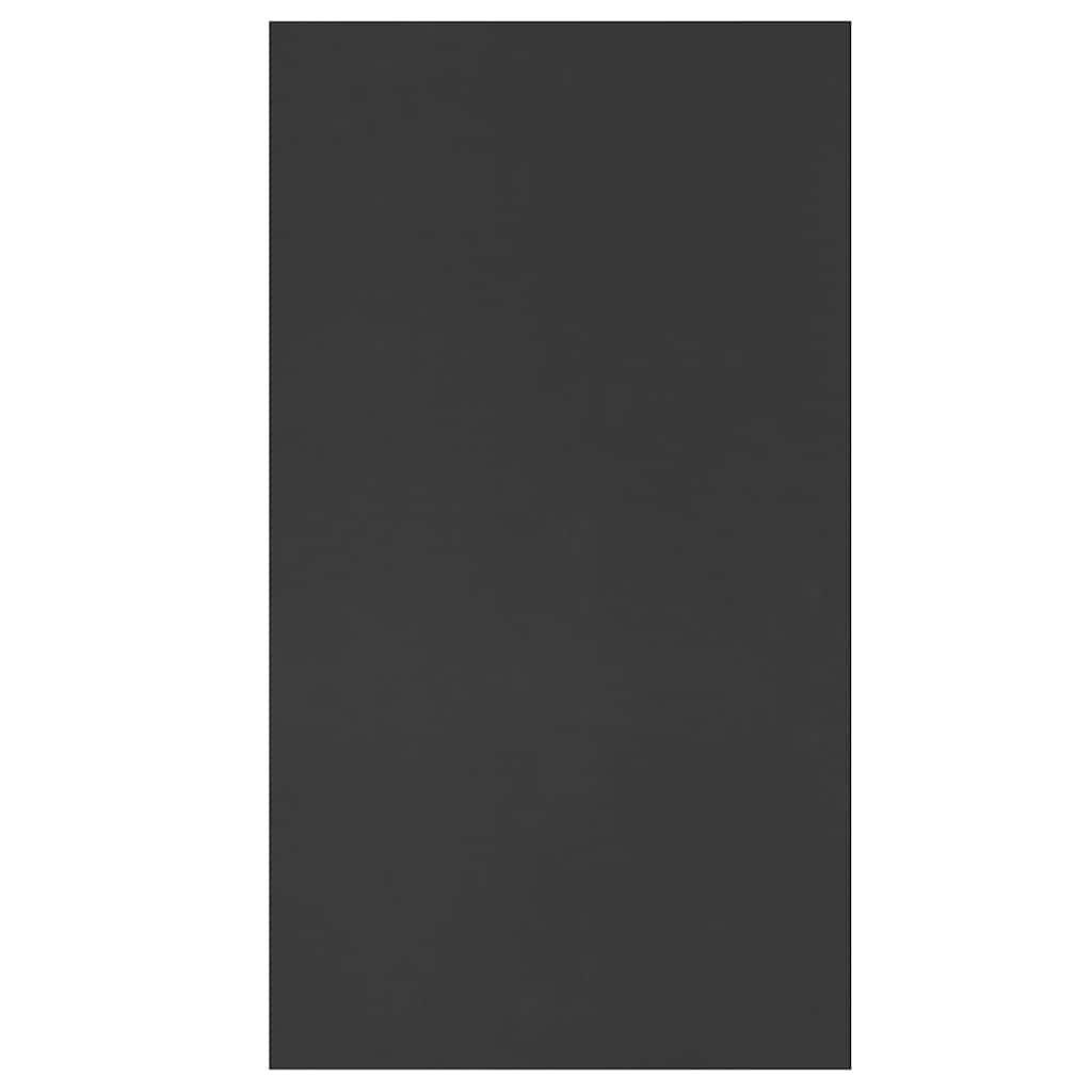 vidaXL Ραφιέρα / Βιβλιοθήκη Μαύρη 50 x 25 x 80 εκ. από Επεξ. Ξύλο