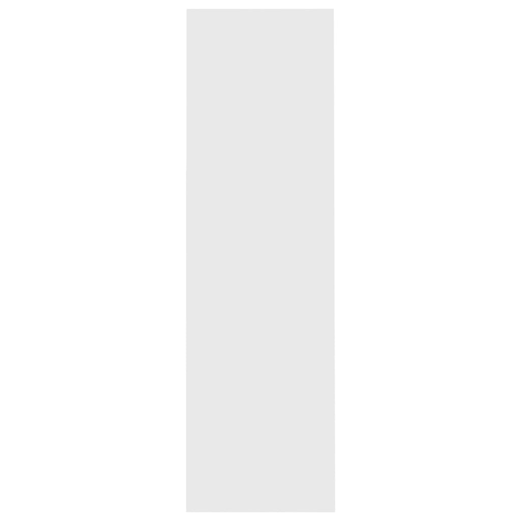 vidaXL Βιβλιοθήκη Λευκή 97,5 x 29,5 x 100 εκ. από Επεξ. Ξύλο