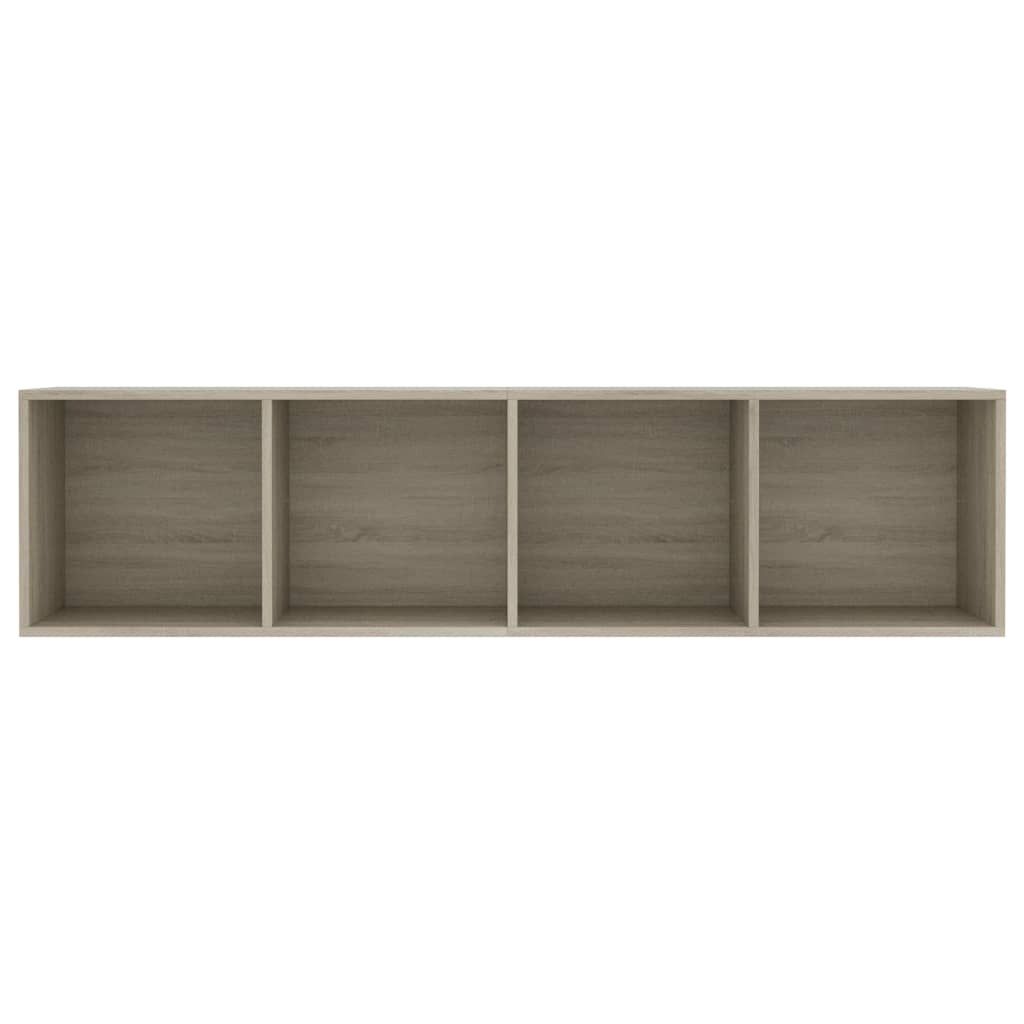 vidaXL Βιβλιοθήκη/Έπιπλο Τηλεόρασης Sonoma Δρυς 143 x 30 x 36 εκ.