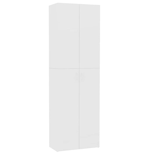 vidaXL Ντουλάπα Γραφείου Λευκή 60 x 32 x 190 εκ. από Επεξ. Ξύλο