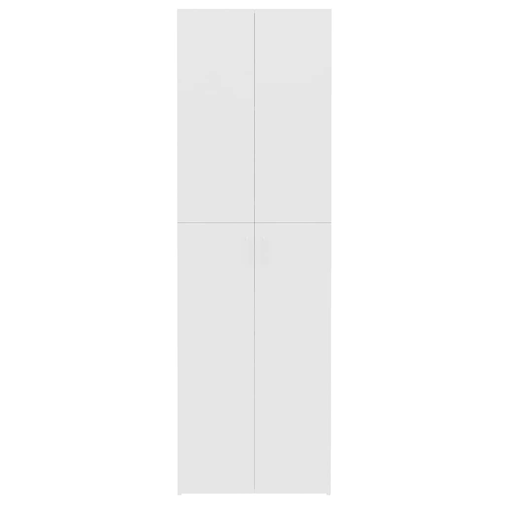 vidaXL Ντουλάπα Γραφείου Λευκή 60 x 32 x 190 εκ. από Επεξ. Ξύλο