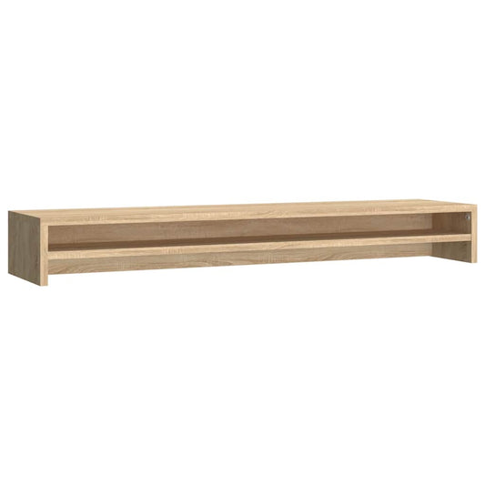 vidaXL Βάση Οθονών Sonoma Δρυς 100 x 24 x 13 εκ. από Επεξ. Ξύλο